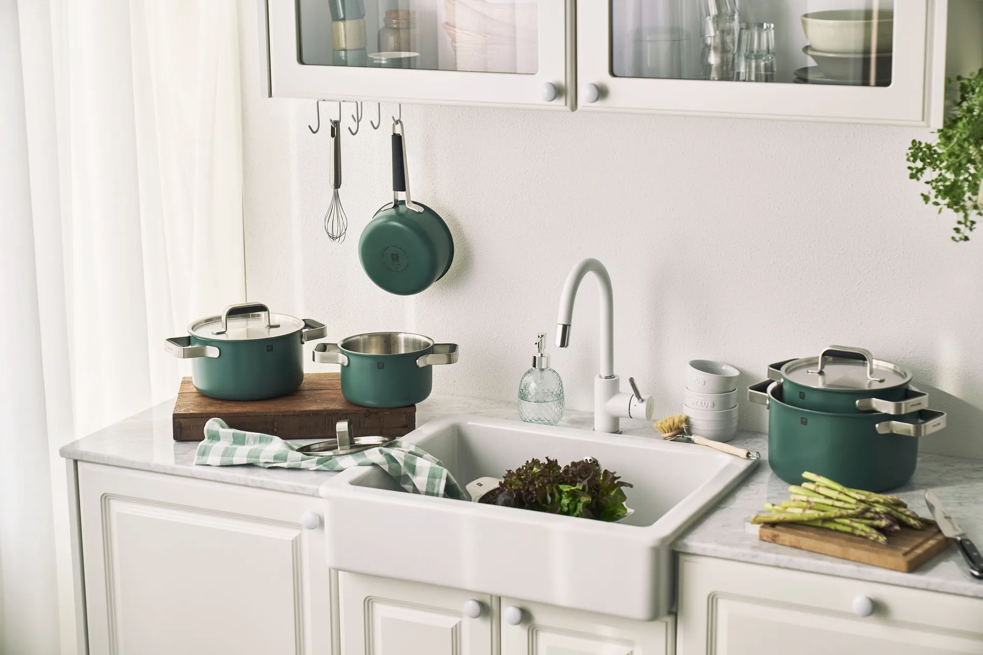 Zwilling Pure zestaw garnków 5 części, Zielony Zwilling