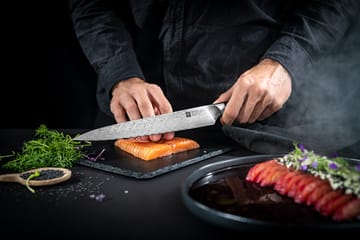 Zwilling Tanrei nóż do filetowania 23 cm - Damaskus-czarny - Zwilling