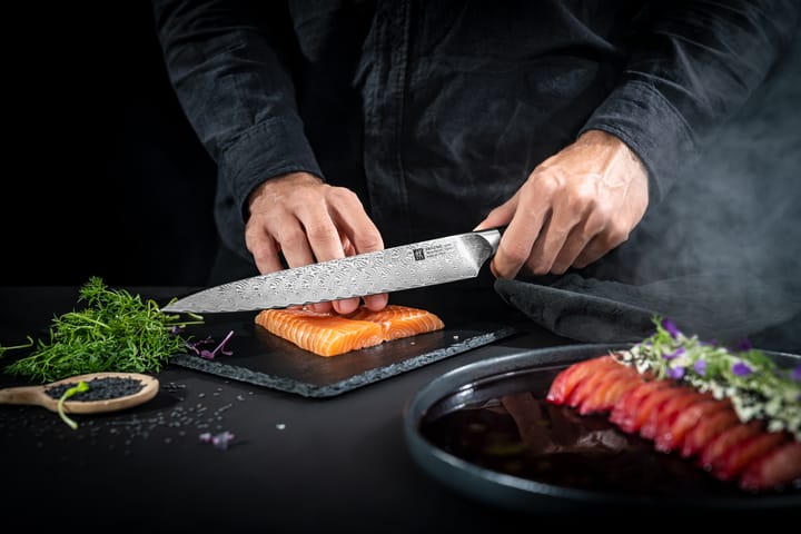 Zwilling Tanrei nóż do filetowania 23 cm, Damaskus-czarny Zwilling