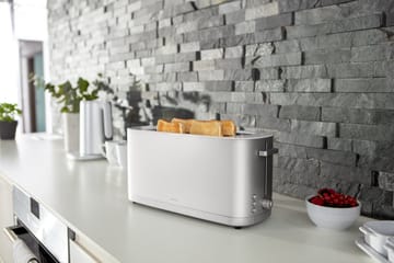 Zwilling toster z podgrzewaczem do chleba 2 długie komory - Srebrny - Zwilling