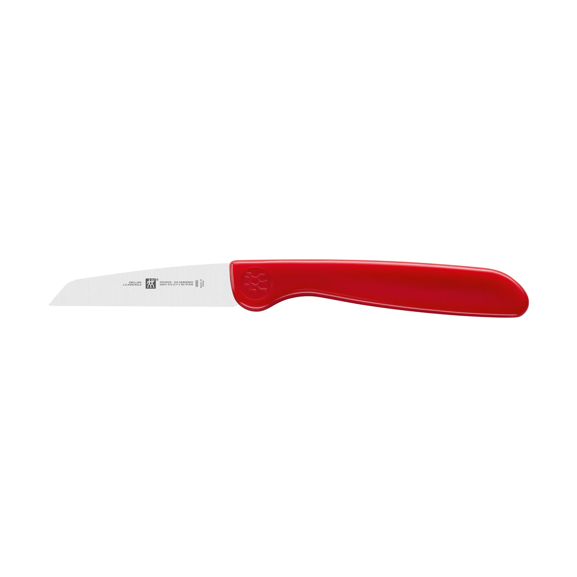 Zwilling Twin grip nóż do warzyw 7 cm, Czerwony-nierdzewna stal Zwilling