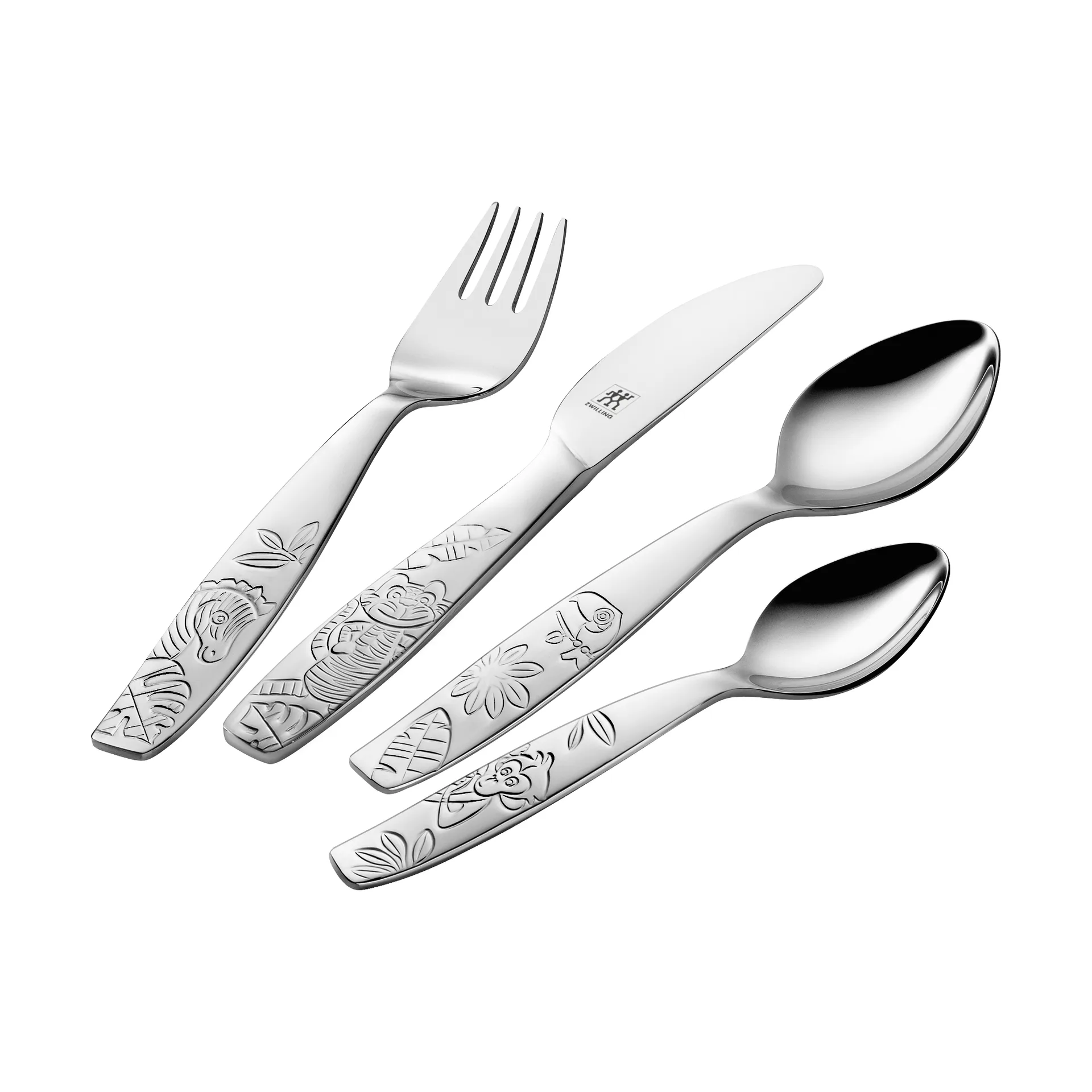 Zwilling Twin kids sztućce dla dzieci 4 części, Dżungla Zwilling